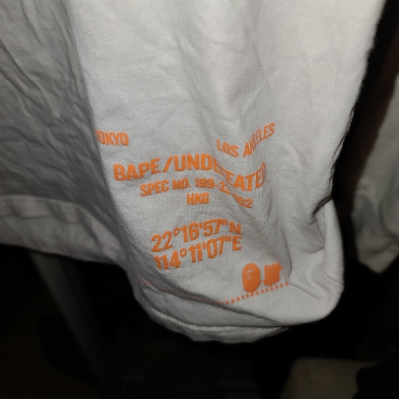 Bape undefeated men's large - Picture 7 of 7